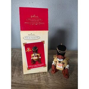 Hallmark Keepsake 2003 Taz as the Nutcracker Looney Tunes Ornament with Box
